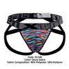 Xtremen 91148 Microfibre Jockstrap Color Disco Zebra