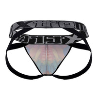 Xtremen 91148 Microfibra impresa Topa de Jockstrap Color Rainbow Fish