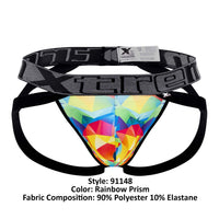 Xtremen 91148 Microfibra impresa Jockstrap Color Rainbow Prism