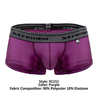 Xtremen 91151 DESTELLANTE TRUNKS रंग बैंगनी