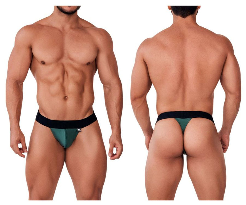 Xtremen 91152 DESTELLANTE THONGS रंग हरा