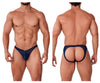 Xtremen 91153 Tul Mesh Jockstrap Color Navy