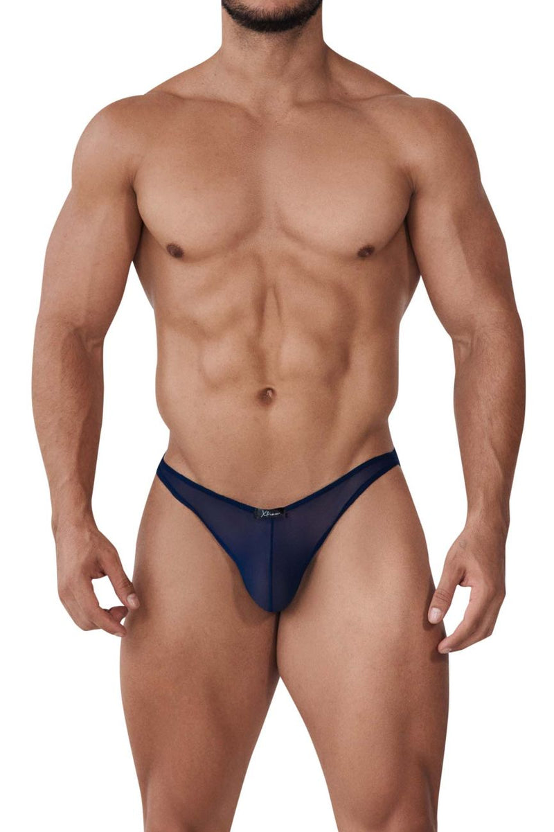 Xtremen 91153 Tulle mesh Jockstrap Color Navy