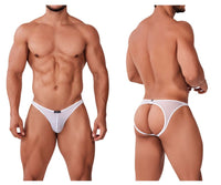 Xtremen 91153 TULLE MESH JOCKSTRAP COULEUR BLANC