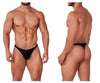 Xtremen 91168 Durazno thongs रंग काला