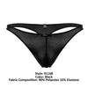 Xtremen 91168 Durazno Thongs Color Black