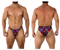 Xtremen 91172 Bikini de color de bikini impresos arcos