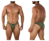 Xtremen 91177 microfibra bikini color verde