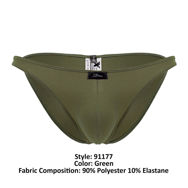 Xtremen 91177 microfibra bikini color verde