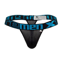 Xtremen 91184 Mesh tangas color negro