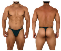 Xtremen 91185 Mesh tangas color verde