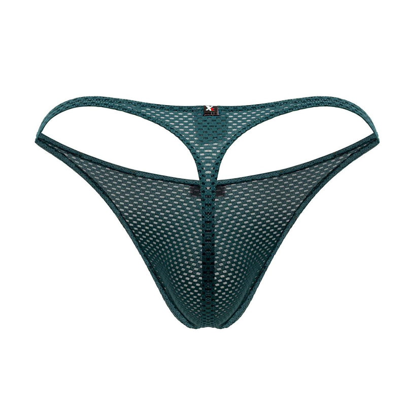 Xtremen 91185 Mesh tangas color verde