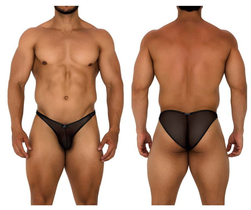 Xtremen 91187 TULLE MESH BIKINI COULEUR NOIR