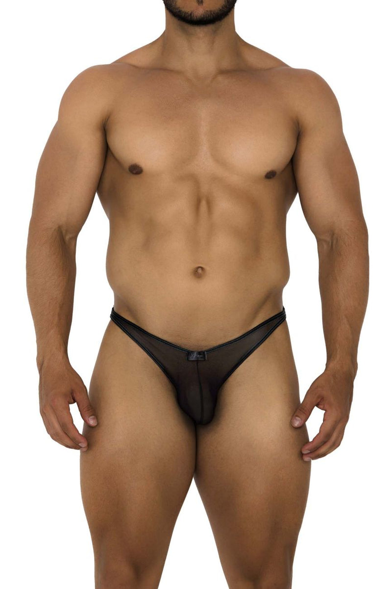 Xtremen 91187 Tul Mesh Bikini Color negro