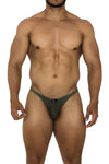 Xtremen 91187 Tul Mesh Bikini Color verde