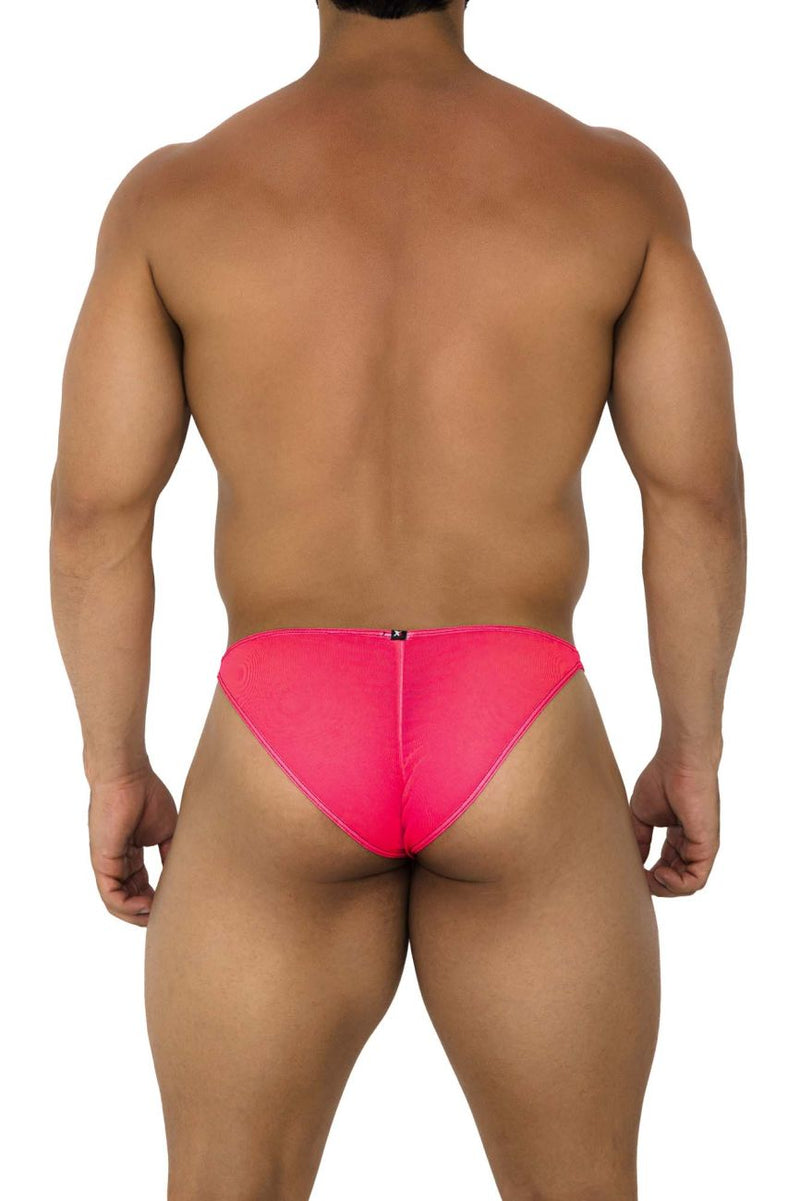 Xtremen 91187 TULLE MESH BIKINI COULEUR ROSE