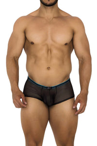 Xtremen 91188 Tulle Mesh Trunks Color Black