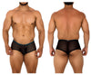 Xtremen 91188 Tulle Mesh Trunks color negro