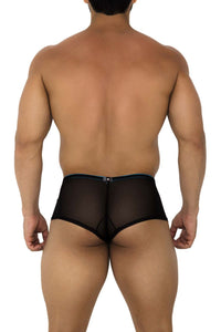 Xtremen 91188 Tulle Mesh Trunks color negro