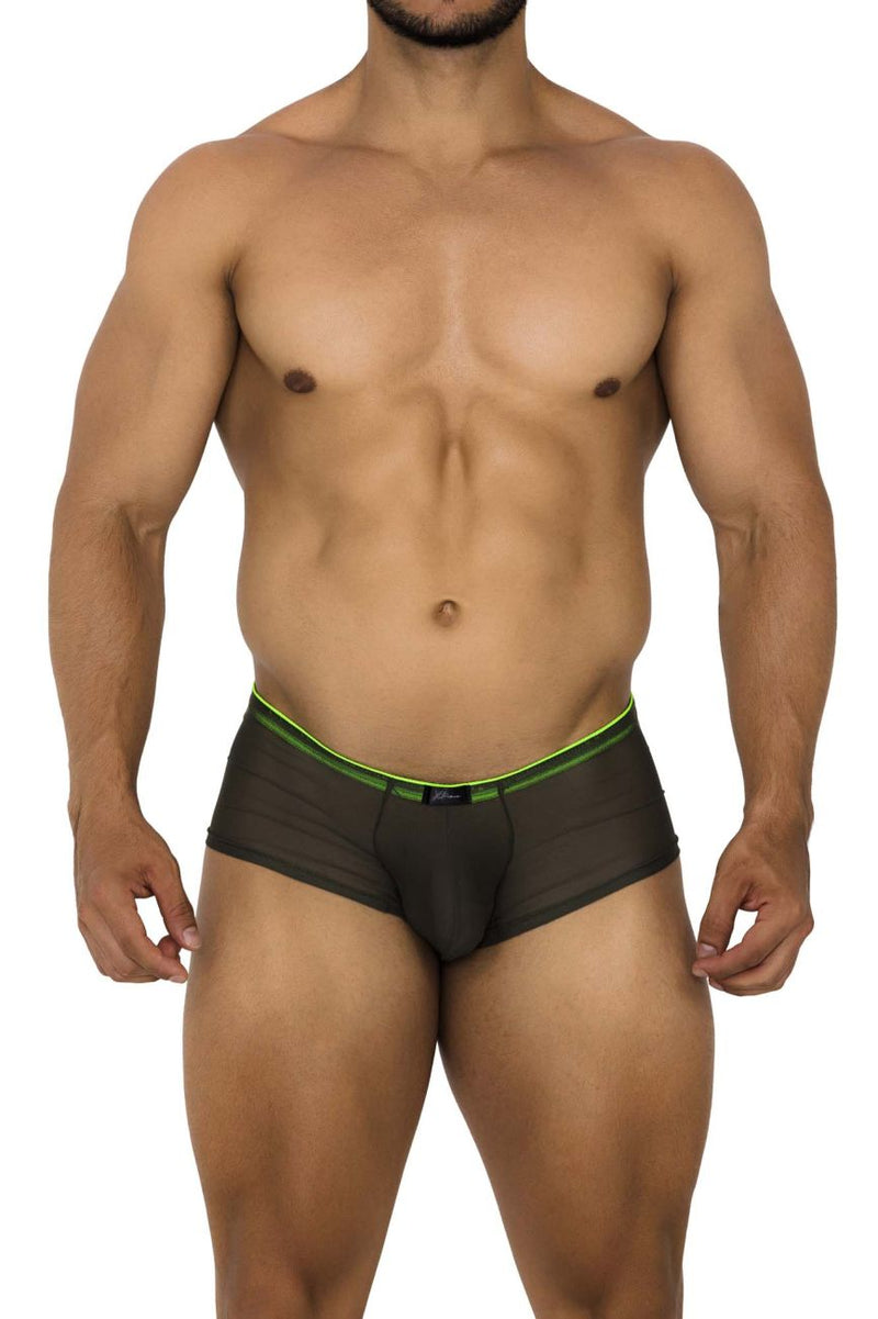 Xtremen 91188 TULLE MESH TRUNKS COULEUR VERT