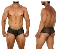 Xtremen 91188 Tulle Mesh Trunks color verde