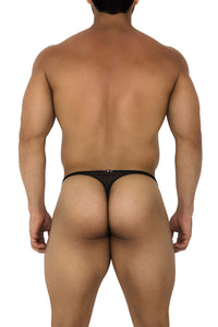 Xtremen 91189 Tulle Mesh Thongs Color Negro