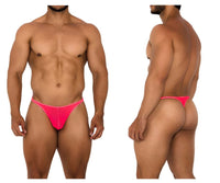 Xtremen 91189 Tulle Mesh thongs रंग गुलाबी