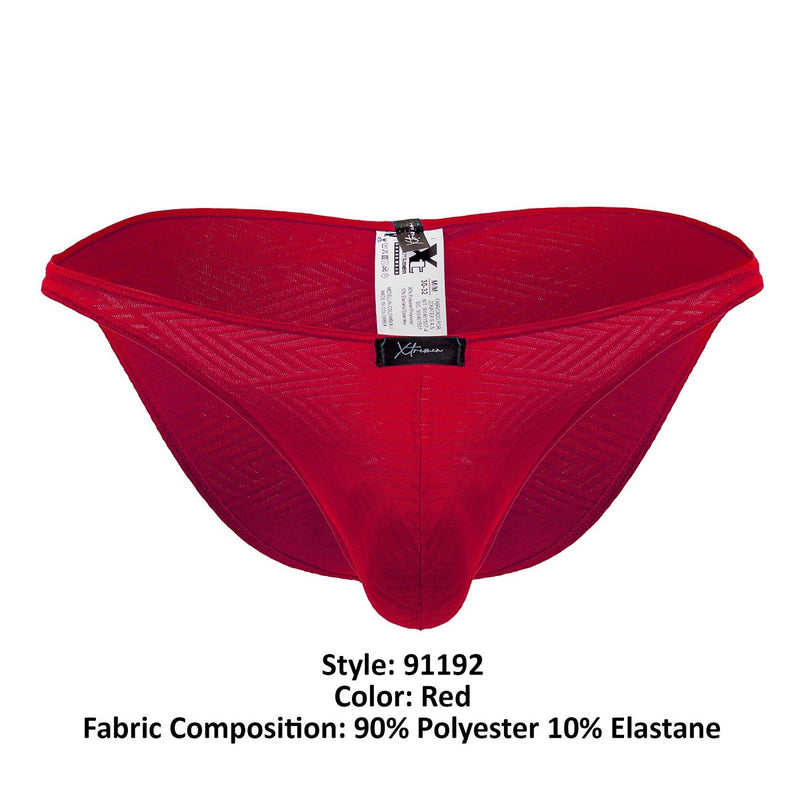 Xtremen 91192 Jakquard Bikini Color Red