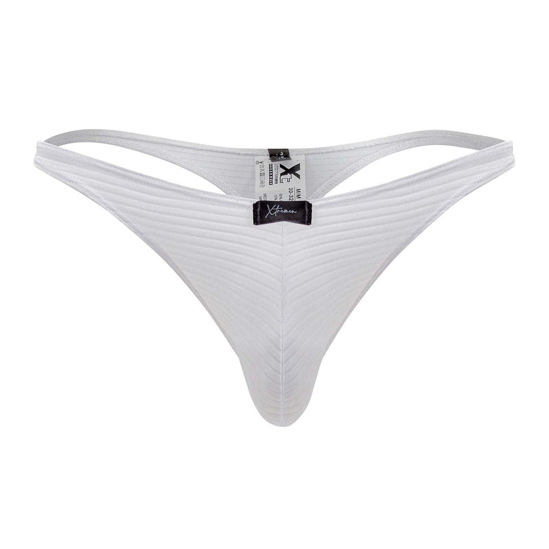 Xtremen 91198 Jacquard tangas color blanco