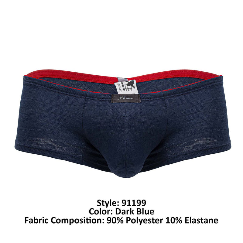 Xtremen 91199 Jacquard Trunks Couleur bleu foncé