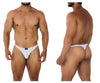 Xtremen 91200 jacquard tangas color blanco