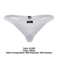 Xtremen 91200 Jacquard Thongs Color White