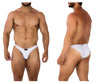 Xtremen 91201 Jacquard Bikini Color blanc