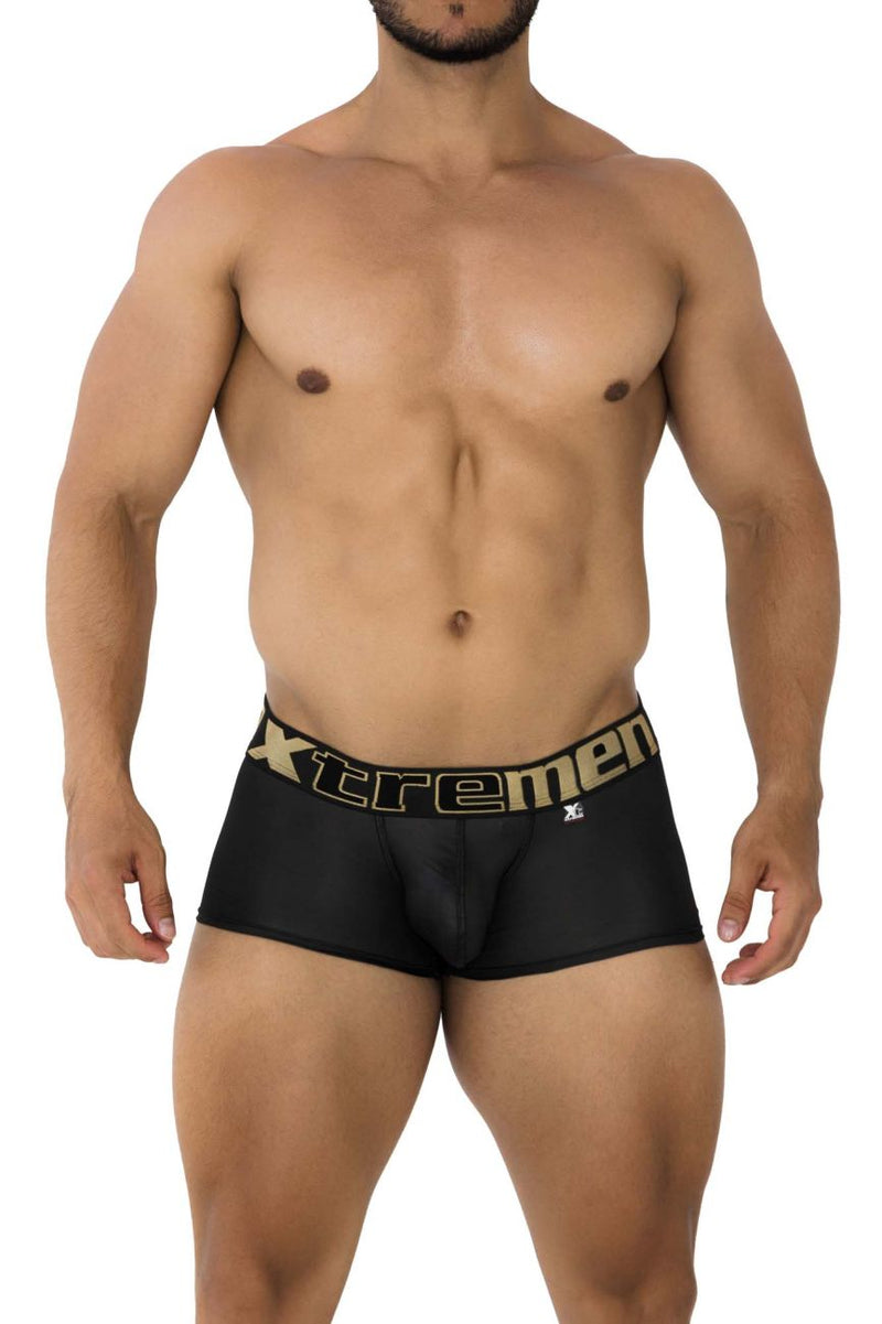 Xtremen 91202 Couleur de troncs de microfibre noir