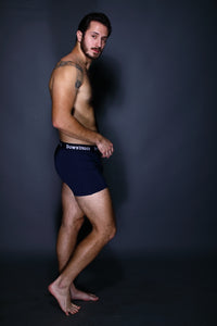 DownUnder Apparel Basic Boxer Briefs In Black, Navy Blue and White.  Menswear. For The Boys!